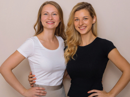 Jaunās uzņēmējas. Laura Žukovska-Supe  un Elēna Dmitrijeva, Swimbe
Foto no privātā arhīva