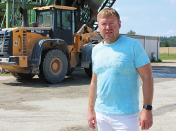 Guntars Zicāns, SIA Vidzemes Betons valdes priekšsēdētājs.
Foto — Andris Vanadziņš