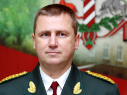 Valsts robežsardzes priekšnieks ģenerālis Guntis Pujāts. Foto: Edijs Pālens, LETA