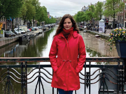 Šobrīd 28 gadus vecā zinātniece Undīne Papule dzīvo un strādā Amsterdamā.
Foto no personīgā arhīva