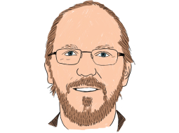 Roberts Kārkliņš.
Zīmējums — Ernests Kļaviņš