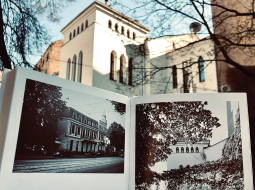 Latvijas PSR Iekšlietu ministrijas klubā jeb Dzeržinska kultūras namā filmas rādīja no 1947. līdz 1991. gadam.
Foto — Dina Preisa