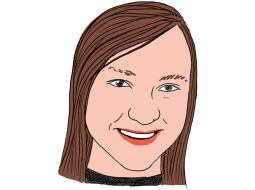 Inga Ulmane.
Zīmējums — Ernests Kļaviņš