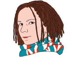 Katrīna Krīgere.
Zīmējums — Ernests Kļaviņš