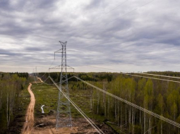 Elektrolīnija. Foto: ''Augstsprieguma tīkls''
