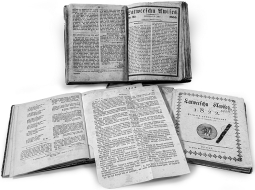Laikraksts Latviešu Avīzes, 1855. gada 28. jūlijs. Latvijas Nacionālā bibliotēka.
Foto — Kristians Luhaers