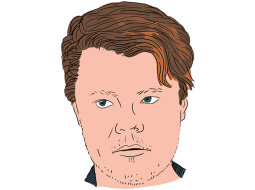 Toms Grēviņš.
Zīmējums — Ernests Kļaviņš