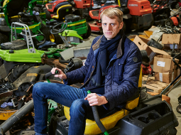 Ivars Lukaševičs, Hagberg īpašnieks.
Foto — Edmunds Brencis