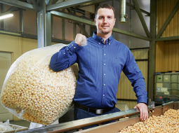 Egons Miemis, SIA Snacks and More līdzīpašnieks un vadītājs.
Foto — Edmunds Brencis