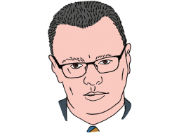 Dimitrijs Trofimovs.
Zīmējums — Ernests Kļaviņš