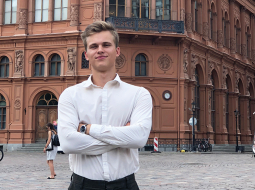Jaunais uzņēmējs Rūdolfs Skuja.
Foto no privātā arhīva
