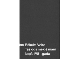 Elīna Bākule-Veira. Tas ods meklē mani kopš 1981. gada. Orbīta, 2021.