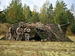 Pagājušā gada militāro mācību Namejs 2021 laikā Augšdaugavas novadā.
Foto — LETA