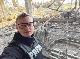 Ziņu portāla Nikvesti galvenais redaktors Oļegs Dereņuga.
Foto no privātā arhīva