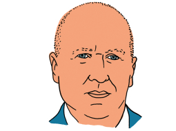 Kaspars Odiņš. Zīmējums – Ernests Kļaviņš