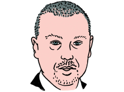 Jēkabs Straume. Zīmējums – Ernests Kļaviņš