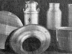 Metaltechnikas izmantotās alumīnija sagataves un produkcija 1938. gadā