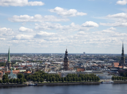 Rīgas panorāma. Foto - Edijs Pālens, LETA
