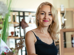 Baiba Grīnberga, SIA Manas garšas īpašniece.
Foto — Māris Arbidāns