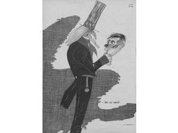 Humora un satīras žurnāls Dadzis gandrīz visus 50 pastāvēšanas gadus iznāca padomju cenzūras apstākļos. Tā aizmugures vāks parasti bija veltīts ārpolitikas tēmām, kuras nereti iemiesoja mākslinieka Gunāra Vīndedža kariķētais Amerikas simbols Tēvocis Sems. Attēlā — žurnāla Dadzis 1983. gada 17. numura aizmugurējais vāks.
LNB Periodikas krājums