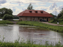 Dzirnavu ēka. Publicitātes foto