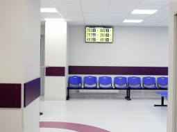 Latvijas Onkoloģijas centra pacientu uzņemšanas telpas. Foto- Una Kupruka, LETA