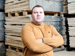 Kaspars Elarts, SIA Latvia Packing dibinātājs un vadītājs.
Foto — Ieva Salmane