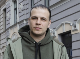 Režisors Jevhens Titarenko. Foto — Kristīne Madjare