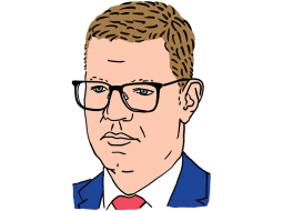 Vilnis Ķirsis.
Zīmējums — Ernests Kļaviņš