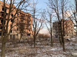 Ukraina, 2023. gada marts. Foto - Liene Āķīte, biedrības "Tavi draugi” brīvprātīgā