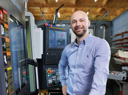 Elvijs Graumanis, SIA BGM Industry dibinātājs un īpašnieks.
Foto — Edmunds Brencis