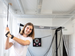Atis Hermanis, SIA HackMotion līdzdibinātājs un vadītājs.
Foto — Ieva Salmane