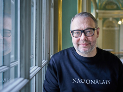 Jaunais Nacionālā teātra direktors Māris Vītols. Foto - Gatis Rozenfelds