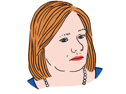 Daina Markova. Zīmējums – Ernests Kļaviņš