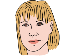 Ingūna Gulbe. Zīmējums – Ernests Kļaviņš