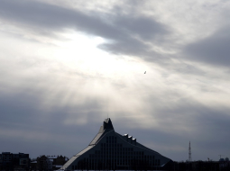 Latvijas Nacionālā bibliotēka. Foto - Zane Bitere, LETA