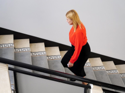 Partiju apvienības "Jaunā Vienotība" Ministru prezidente Evika Siliņa. Foto - Paula Čurkste, LETA