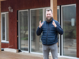 Gatis Sala, SIA Domus Eco dibinātājs.
Foto — Ieva Salmane