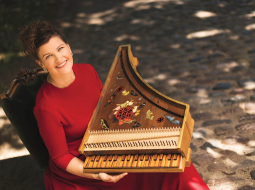 Klavesīniste Ieva Saliete.
Publicitātes foto