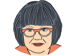Baiba Rubesa.
Zīmējums — Ernests Kļaviņš