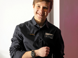 Jaunais uzņēmējs Edgars Kuļiņičs.
Foto no personīgā arhīva