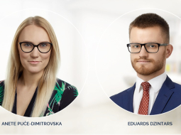 Raksta autori Anete Puče-Dimitrovska un Eduards Dzintars. Publicitātes foto
