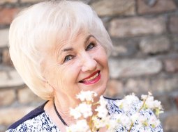 Olga Freiberga.
Foto — Ieva Salmane