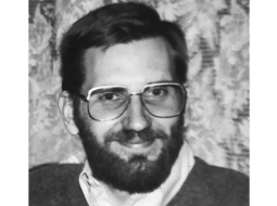 Rakstnieks Aivars Tarvids 1987. gadā.
Foto no Rudītes Kalpiņas personīgā arhīva