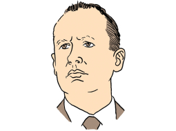 Jānis Arājs.
Zīmējums — Ernests Kļaviņš