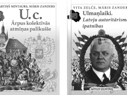 Mārtiņš Mintaurs, Māris Zanders. U. c. Ārpus kolektīvās atmiņas palikušie. Latvijas vēstures mīti un versijas. Aminori, 2023.

Vita Zelče, Māris Zanders. Latvju autoritārisma īpatnības. Latvijas vēstures mīti un versijas. Aminori, 2023.