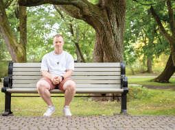 Vienā dienā liepājnieka Reiņa Ratnieka dzīve pagriezās par 180 grādiem.
Foto — Armands Kaušelis