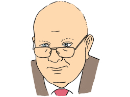 Pēteris Bauska.
Zīmējums — Ernests Kļaviņš
