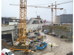 Celntiecības darbi Rail Baltica ziemeļu galapunktā — topošajā Ilemistes stacijā Tallinā.
