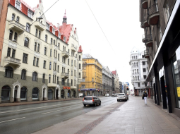 Brīvības iela. Foto - Zane Bitere, LETA